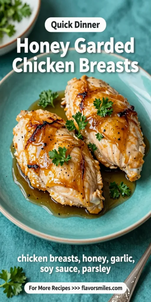 Honey Garlic Chicken Breasts