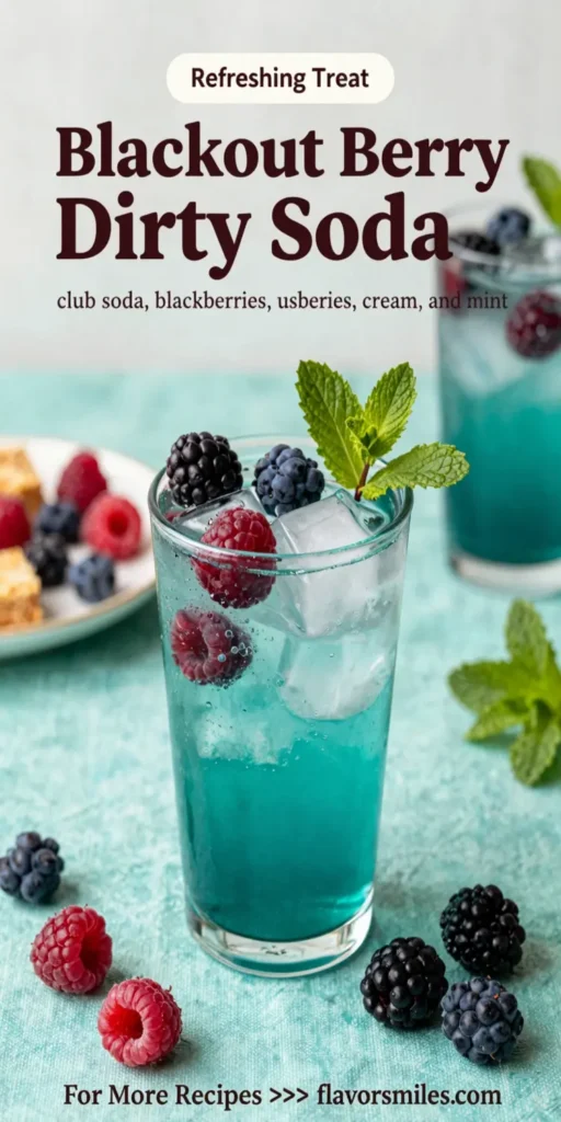Blackout Berry Dirty Soda