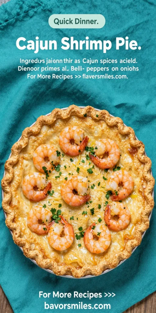 Cajun Shrimp Pie