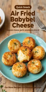 Air Fried Babybel Cheese