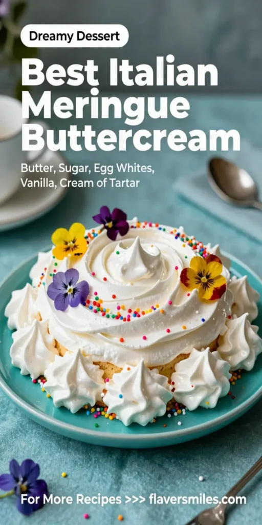 Best Italian Meringue Buttercream