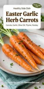 Easter Garlic Herb Carrots