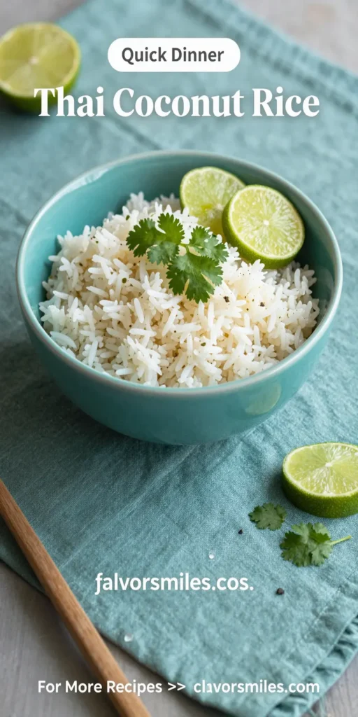 Thai Coconut Rice