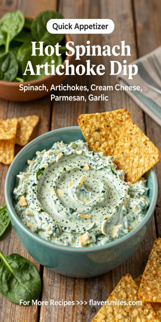 Hot Spinach Artichoke Dip