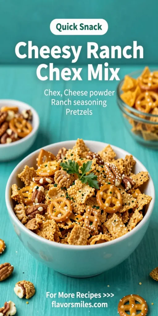 Cheesy Ranch Chex Mix