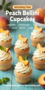 Peach Bellini Cupcakes