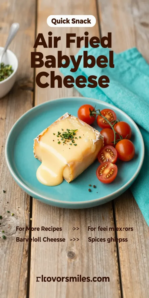 Air Fried Babybel Cheese