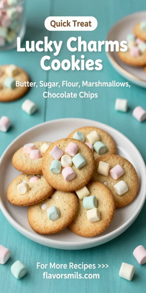 Lucky Charms Cookies