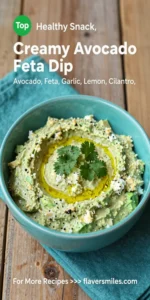 Creamy Avocado Feta Dip