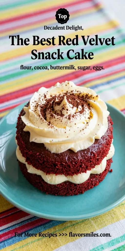 The Best Red Velvet Snack Cake