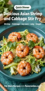 Delicious Asian Shrimp and Cabbage Stir Fry