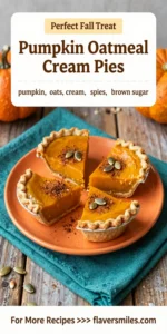 Pumpkin Oatmeal Cream Pies