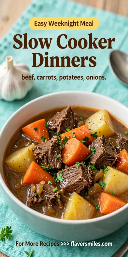 Slow Cooker Dinners