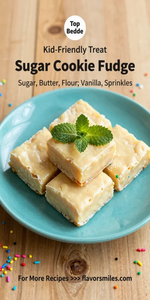 Sugar Cookie Fudge