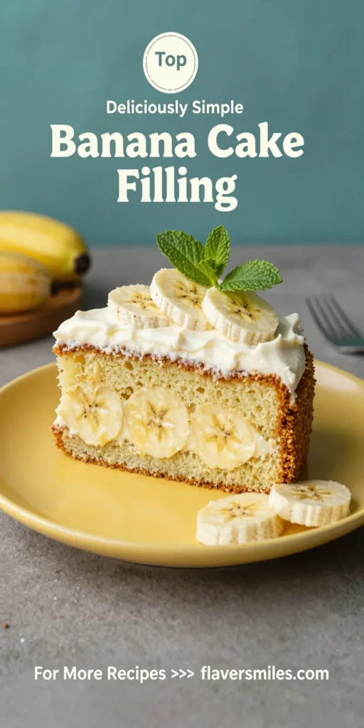 Banana Cake Filling