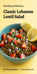 Classic Lebanese Lentil Salad