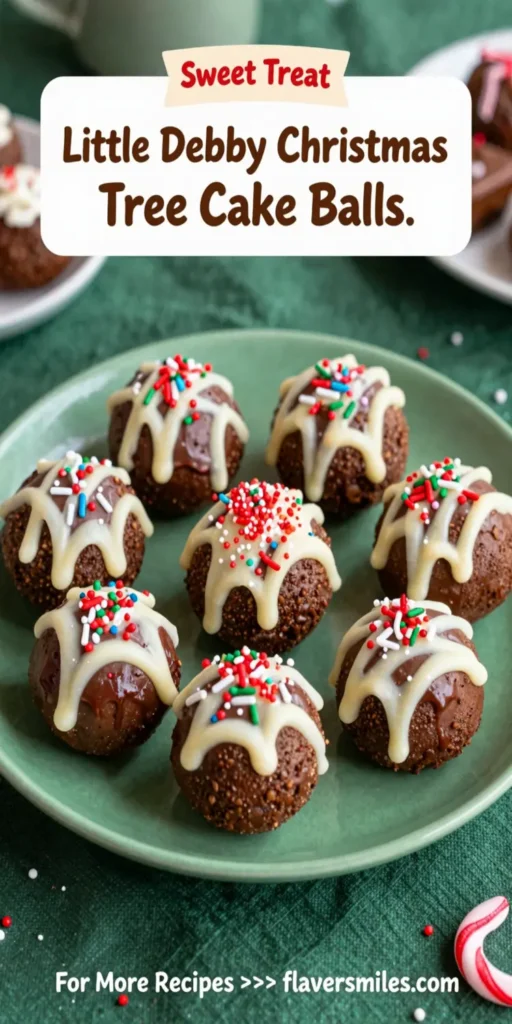 Little Debbie Christmas Tree Cake Balls