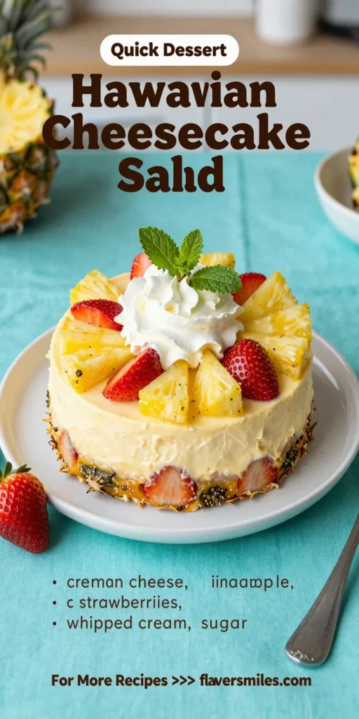 Hawaiian Cheesecake Salad