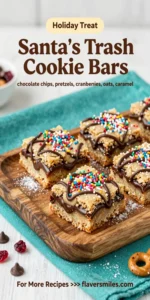 Santa's Trash Cookie Bars
