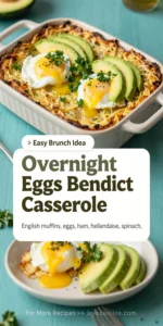 Overnight Eggs Benedict Casserole