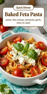 Baked Feta Pasta