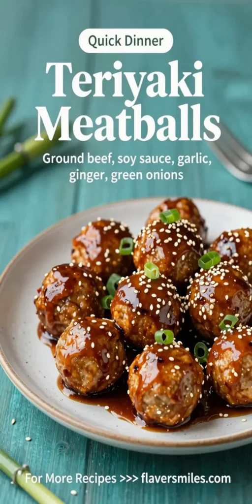 Teriyaki Meatballs