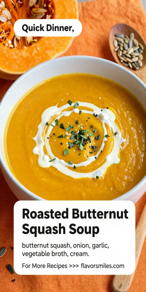 Roasted Butternut Squash Soup