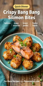 Crispy Bang Bang Salmon Bites