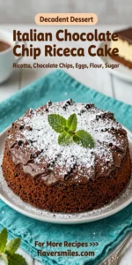 Italian Chocolate Chip Ricotta Cake