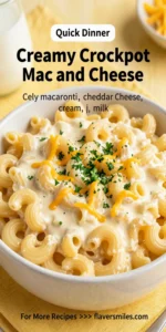 Creamy Crockpot Mac and Cheese