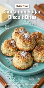 Cinnamon Sugar Biscuit Bites