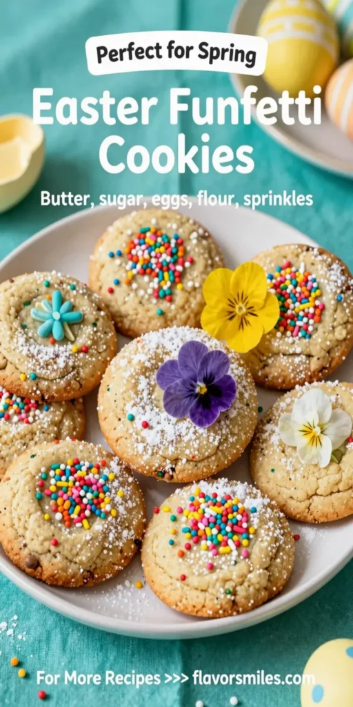 Easter Funfetti Cookies