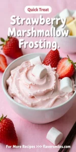 Strawberry Marshmallow Frosting