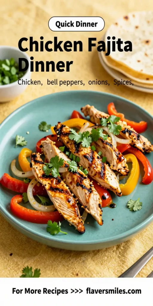 Chicken Fajita Dinner