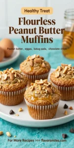 Flourless Peanut Butter Muffins