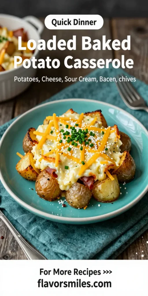 Loaded Baked Potato Casserole