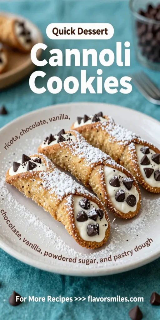 Cannoli Cookies