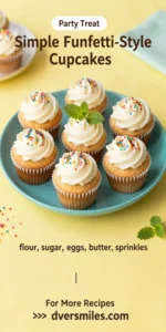 Simple Funfetti-Style Cupcakes