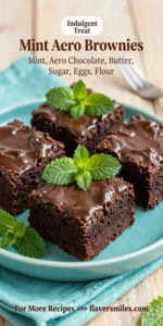 Mint Aero Brownies