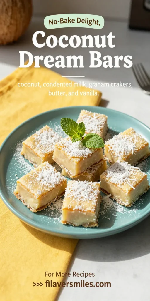 Coconut Dream Bars