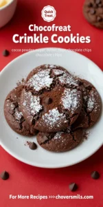 Chocolate Crinkle Cookies Recipe