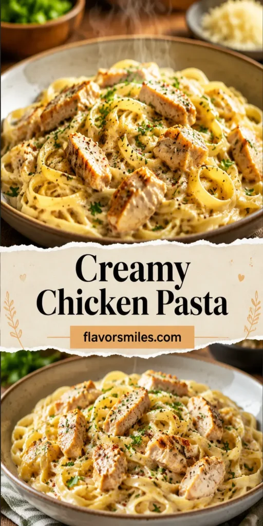 Creamy Chicken Pasta Dinner for Picky Eaters