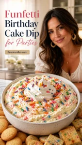 Funfetti Birthday Cake Dip for Parties