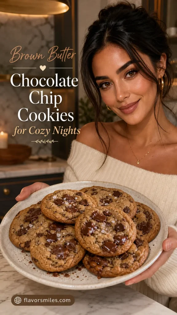 Brown Butter Chocolate Chip Cookies for Cozy Nights