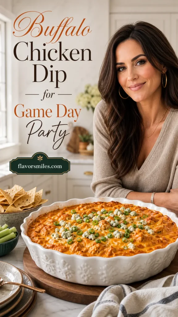 Buffalo Chicken Dip for Game Day Party