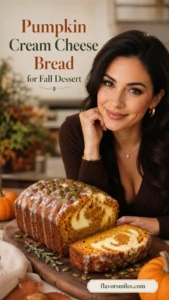 Pumpkin Cream Cheese Bread for Fall Dessert