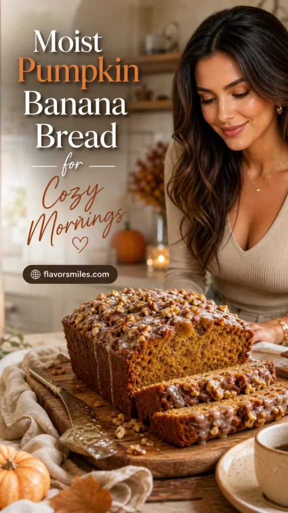 Moist Pumpkin Banana Bread for Cozy Mornings
