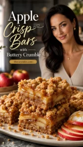 Apple Crisp Bars with Buttery Crumble