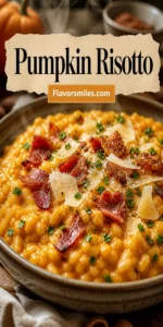Pumpkin Risotto with Bacon & Parmesan - The Original Dish