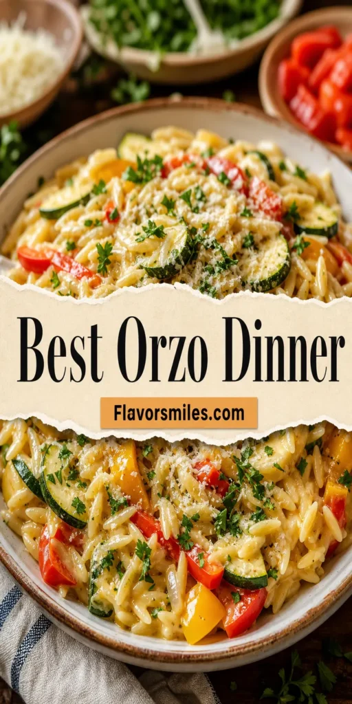 Best Orzo Dinner Recipe
